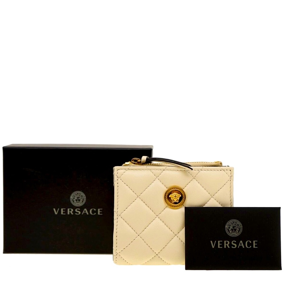 NWT, Versace Medusa Quilted